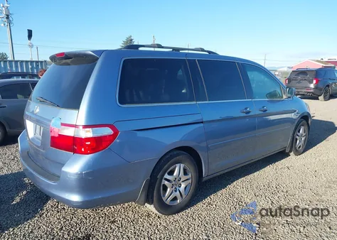 2006 Honda Odyssey Ex-L из США, поврежденный, VIN 5FNRL387X6B075154